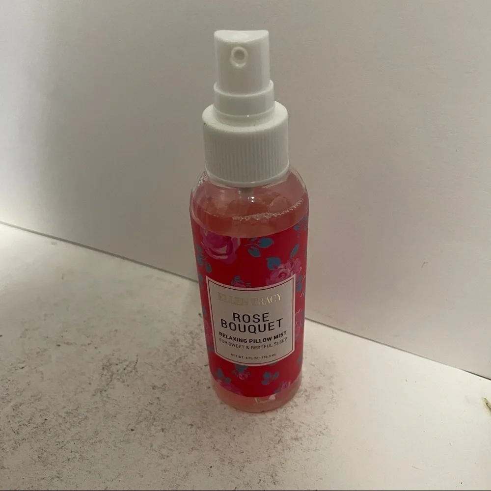 Ellen Tracy Rose Bouquet Relaxing Pillow Mist For Restful Sleep HTF